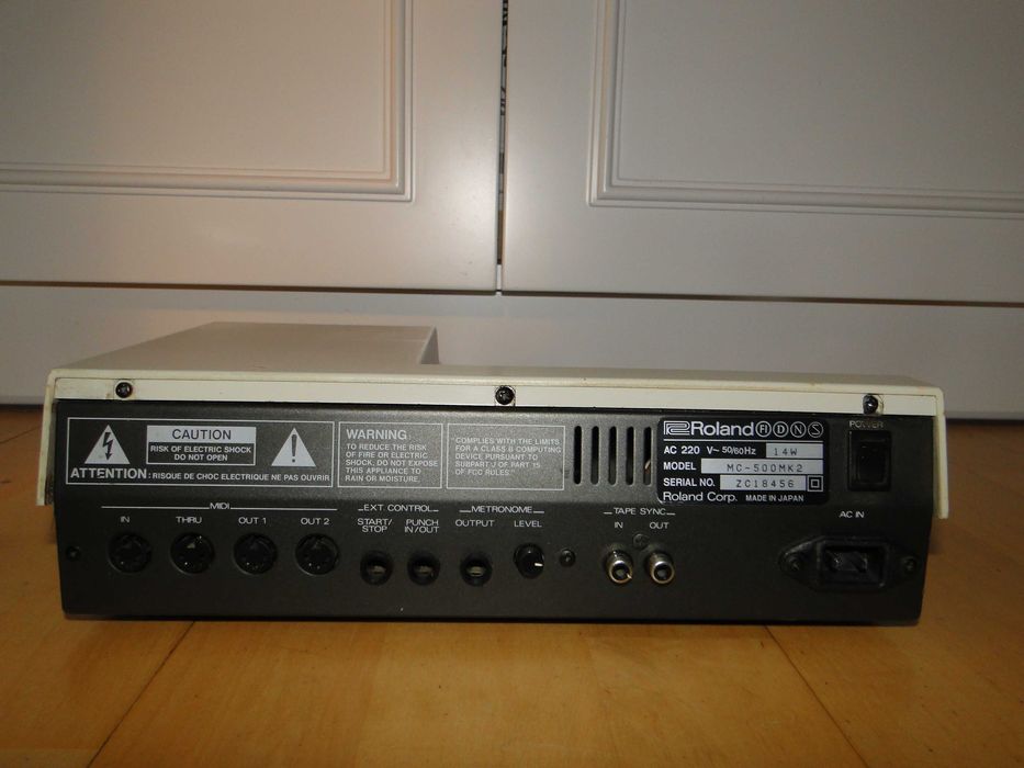 Kultowy Zawodowy Sekwencer ROLAND MC500 MK2.Piękny Stan.Okazja