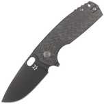 Nóż składany FOX Core Black Carbon Fiber, PVD Elmax by Jesper Voxnæs (