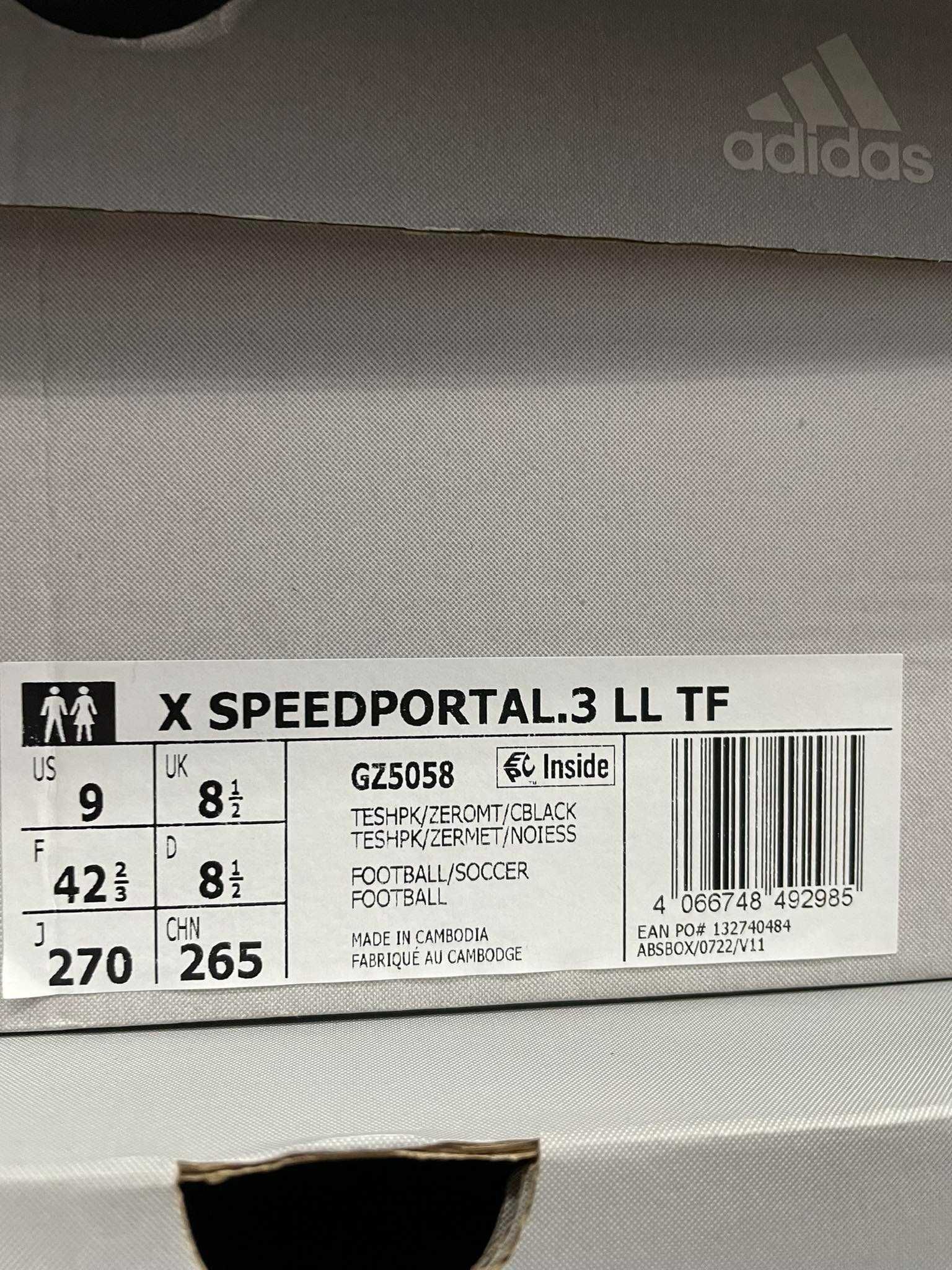 Buty piłkarskie turfy Adidas X Speedportal.3 LL TF roz. 42 2/3