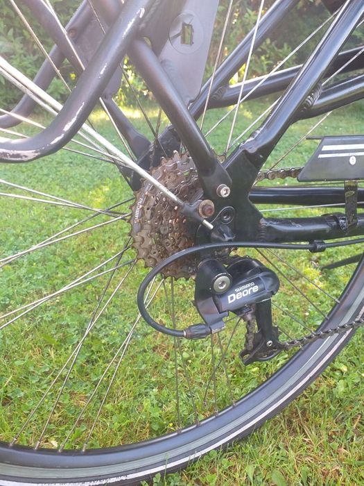 Rower sparta z bagażnikiem