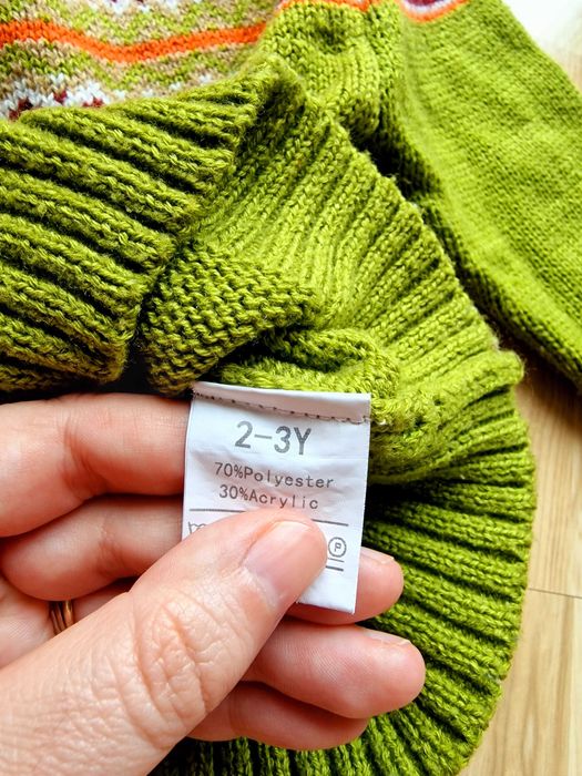 Camisola malha verde