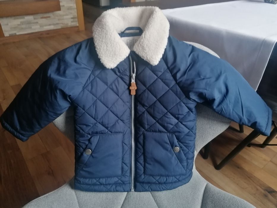 Kurteczka niemowlęca pikowana zimowa + gratisy