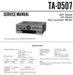 Wzmacniacz stereo Sony TA-D507, Equalizer. MIDI 36 cm. wysyłka 0 zł