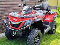 QJMOTOR SFA 600 Qj 600 PRO ! Amortyzatory gazowe ! CAMO ! 4x4 quad