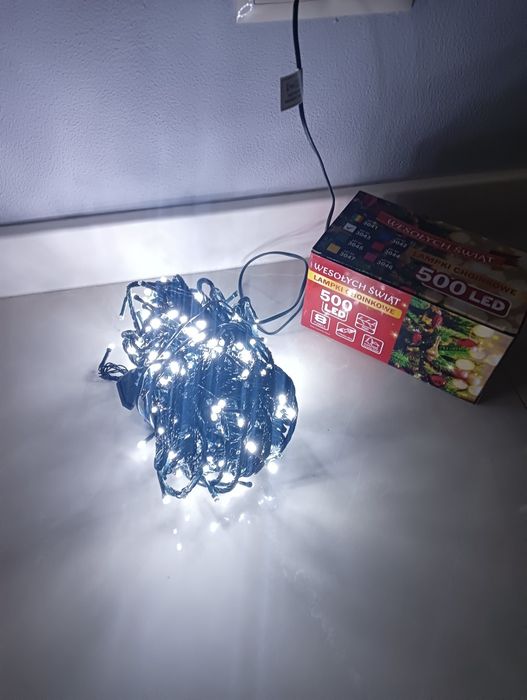 Lampki choinkowe 500 LED 35 metrów