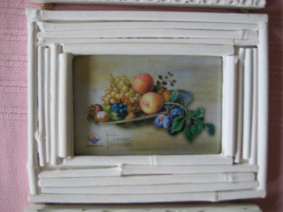 Komplet ramek - 3 sztuki - bambus - boho - rustic