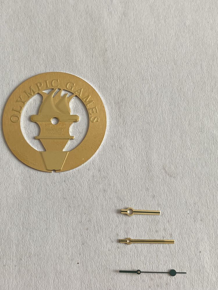 Swatch automatic Tarcza + Wskazówki SAZ 104