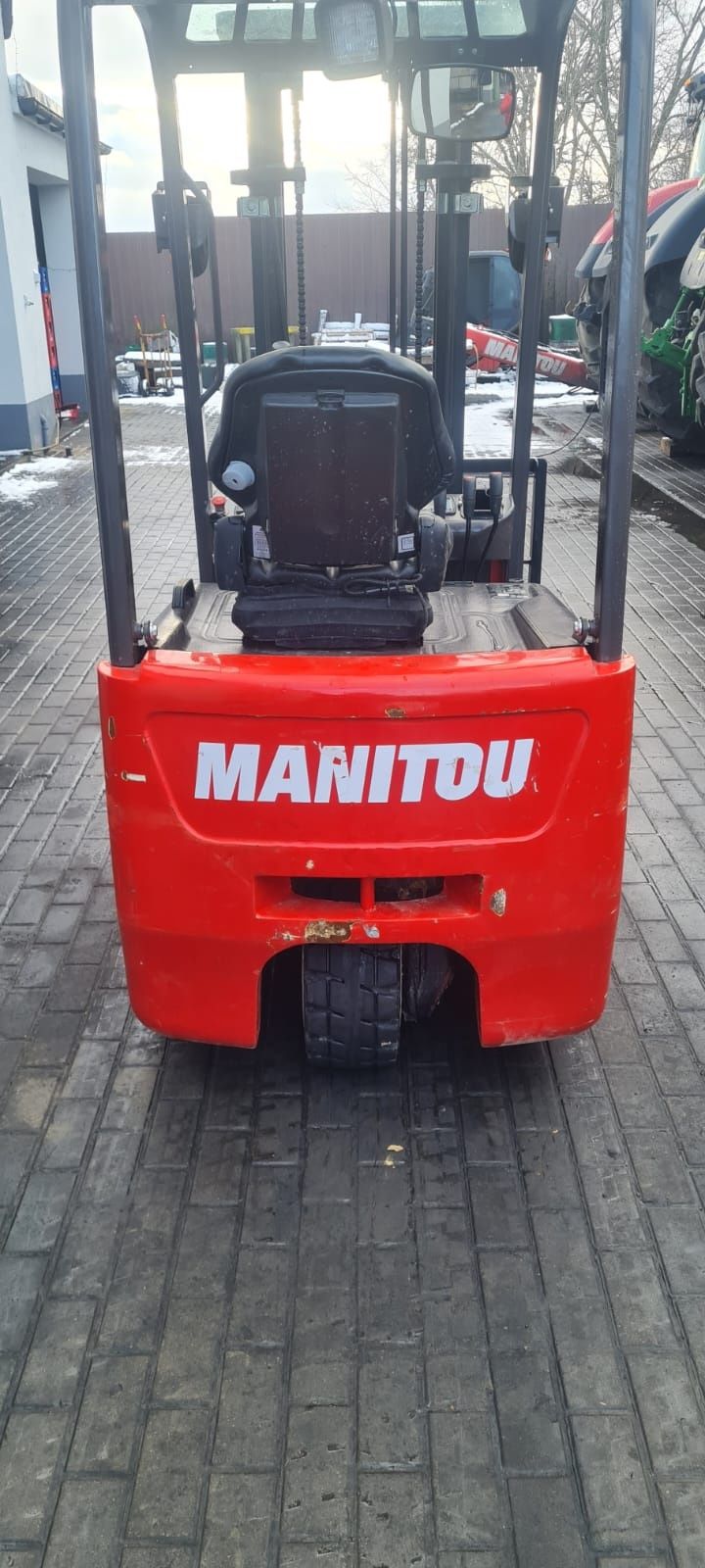 Wózek widlowy elektryczny manitou me 315 c 2020r