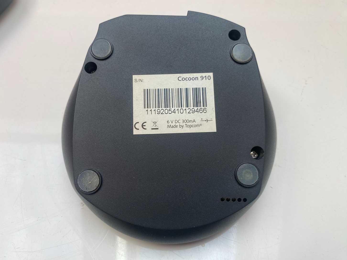 Telefon stacjonarny / bezprzewodowy COCOON 910 + stacja ładowania.