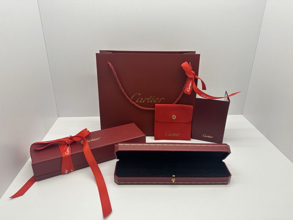 Упаковка для браслета теннис Картье Cartier.Новая