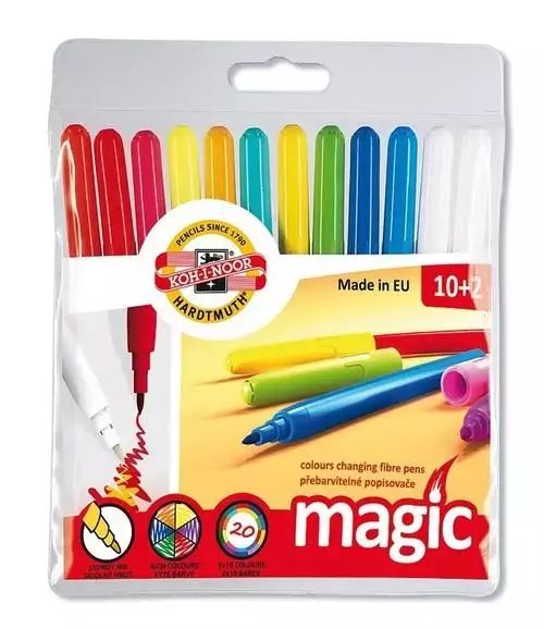 Flamastry Magic (12 sztuk). Koh-I-Noor
