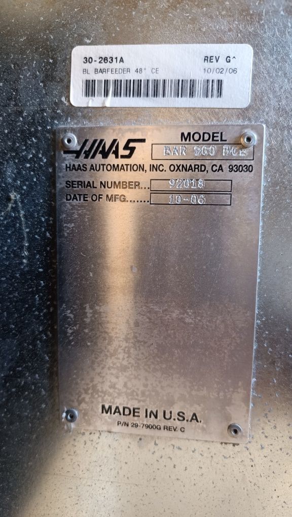 Podajnik Haas Servo Bar 300