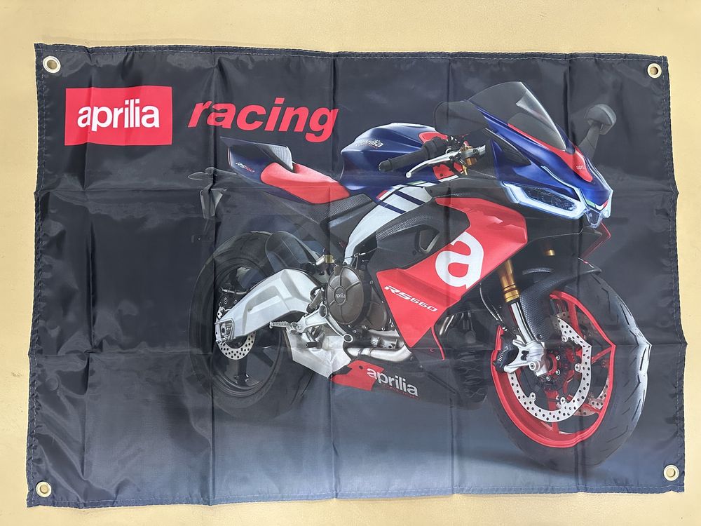 Flaga Aprilla Racing / Moto - Nowa