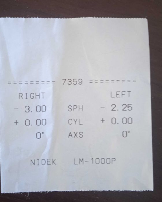 okulary słoneczne korekcyjne prawe -3,00, lewe -2.25