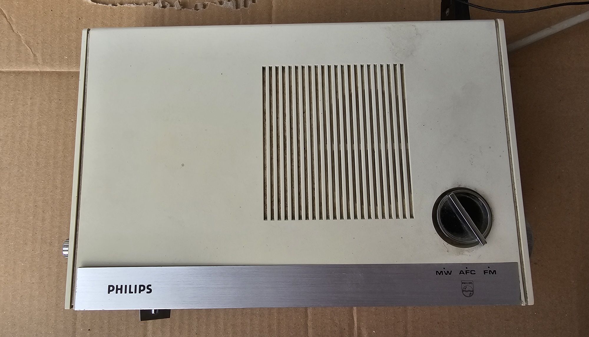 Radio budzik zegar klapkowy Philips