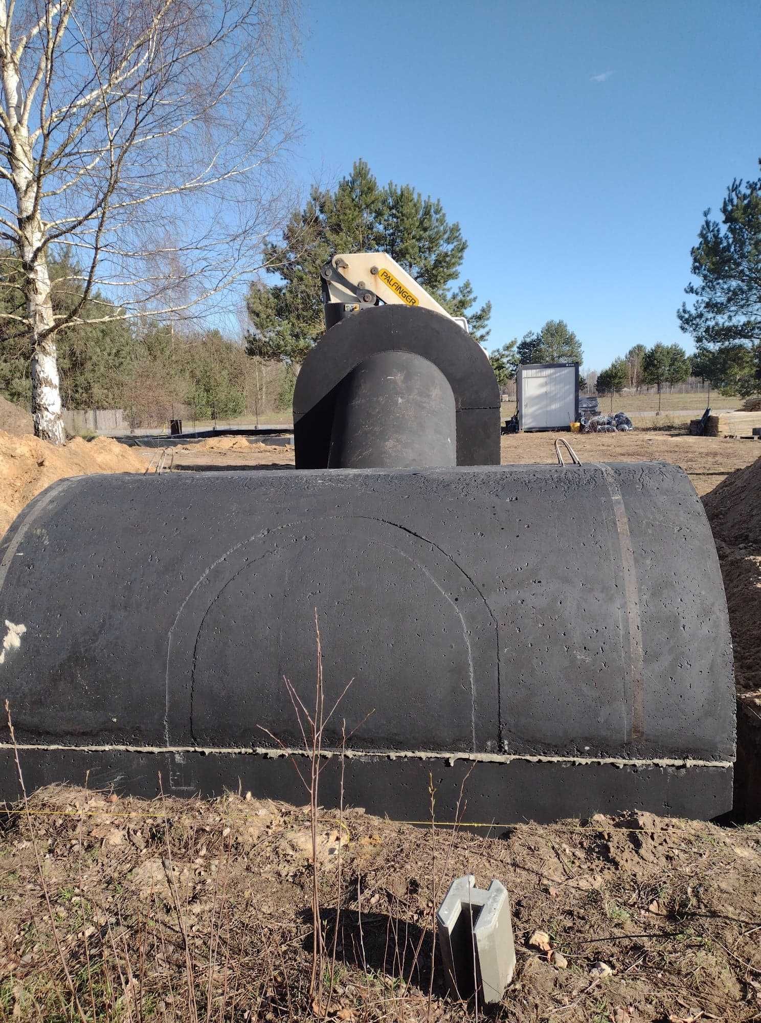 piwnica betonowa 350 ziemianka ogrodowa półokrągła B30W8 schody tunel