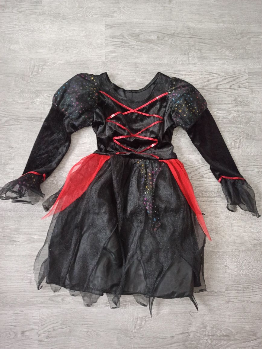 Sukienka na bal karnawałowy czarownica/wampir 116