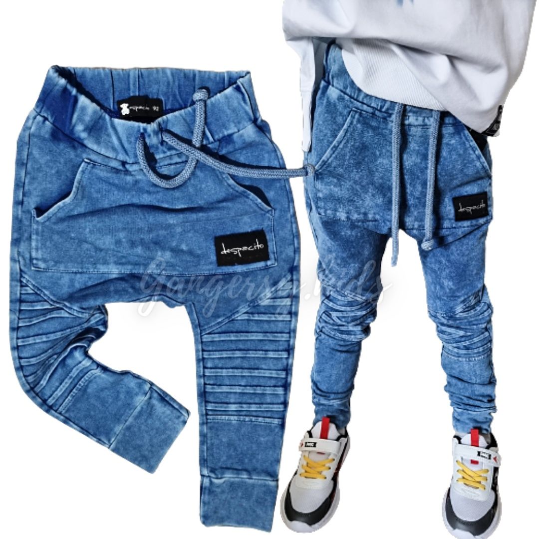 Despacito spodnie dekatyzowanie baggy classic SLIM