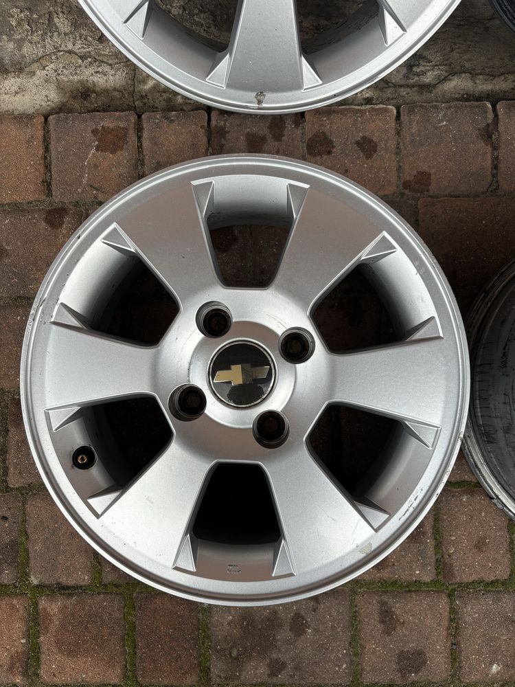 Komplet felg aluminiowych Chevrolet 4x114.3 15' wysyłka!