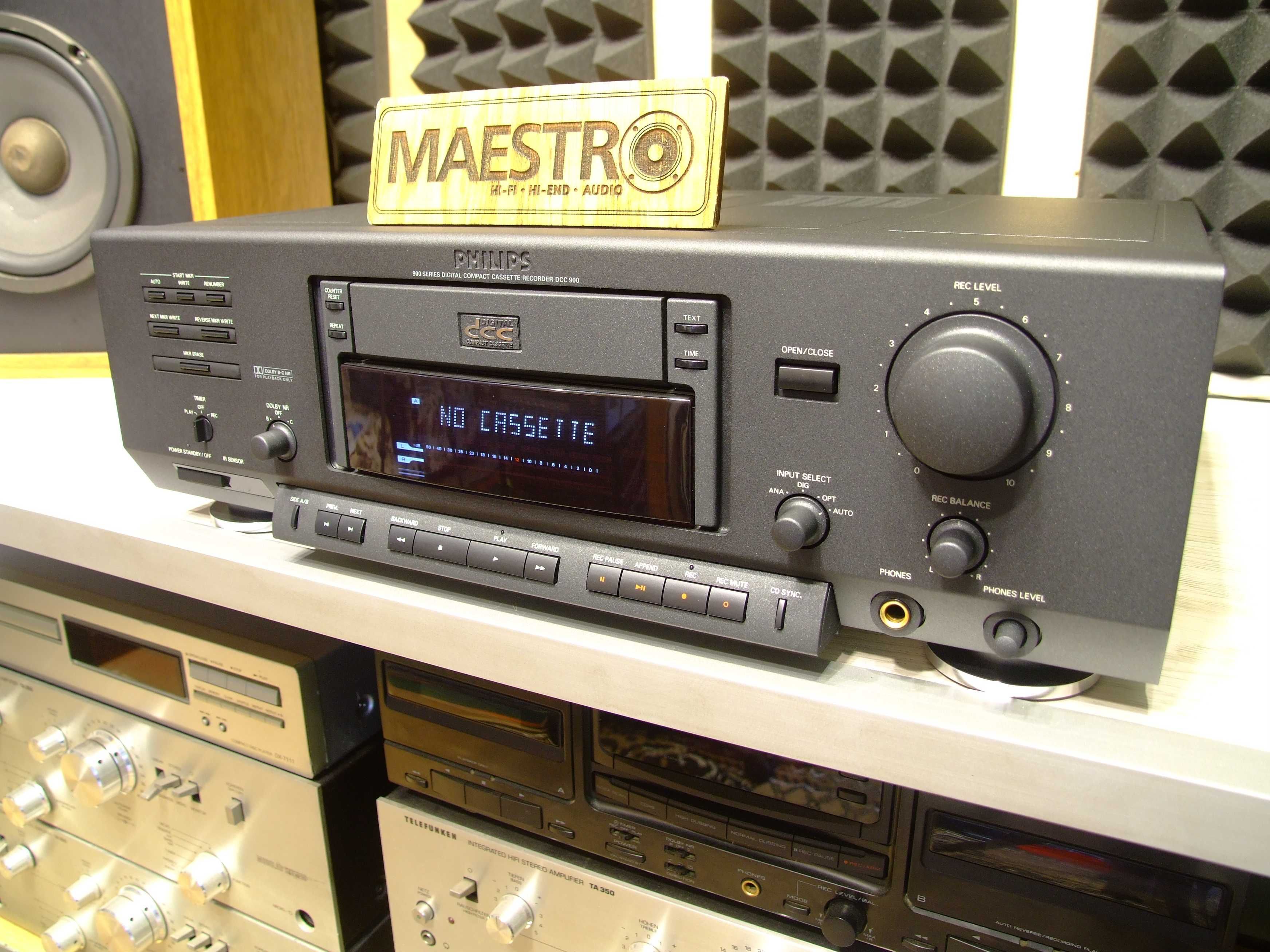 Касетна дека Philips DCC 900. Колекційний стан. 9 кг. Без передплати