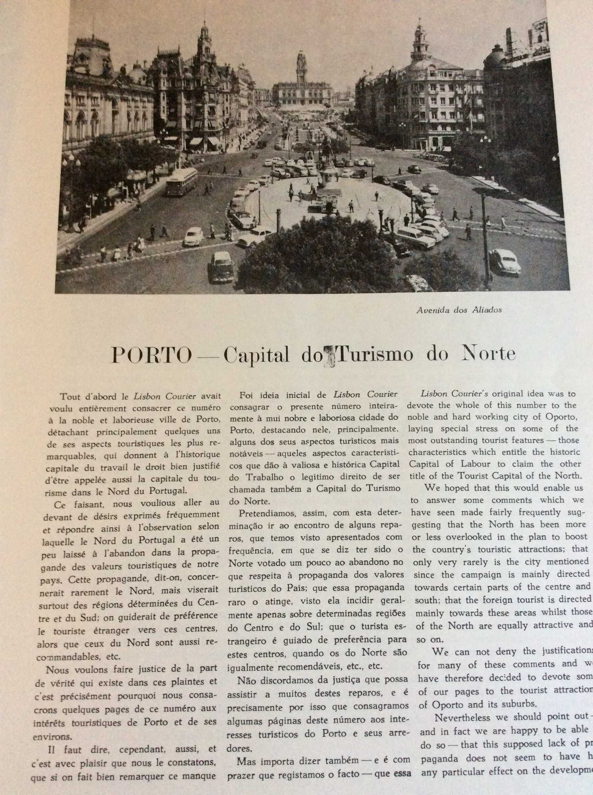 Lisbon Courier, Revista Transatlântica de Turismo Aéreo, 1963.