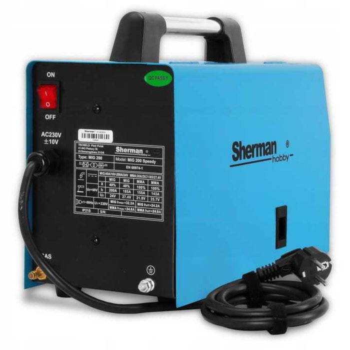APARELHO SOLDA Sherman MIG 200 Speedy – conjunto n.3