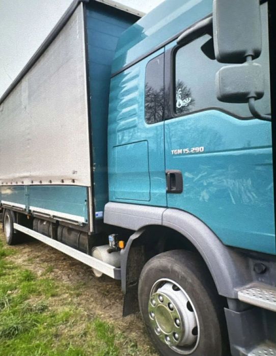 MAN TGM  Używany tylko do przewozu palet