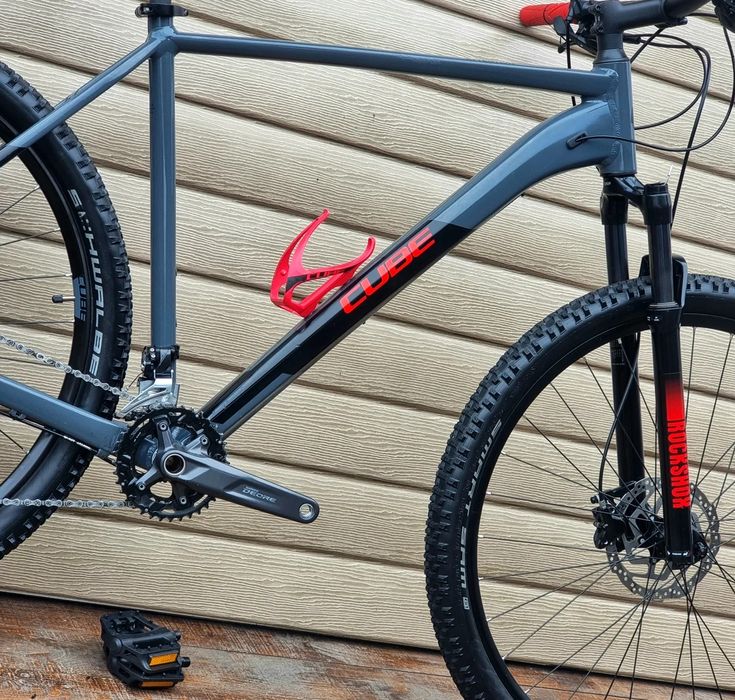 29 CUBE ATTENTION RockShox AIR. Shimano DEORE 2x10. Disc. Рама L XL