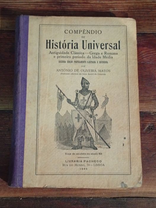 “Compêndio de História Universal” – António de Oliveira Matos (1936)