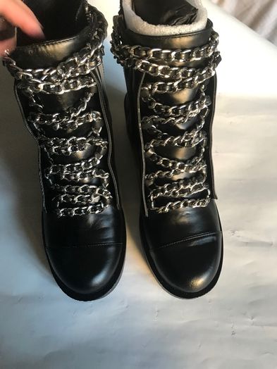 Botas em pele Zara 39