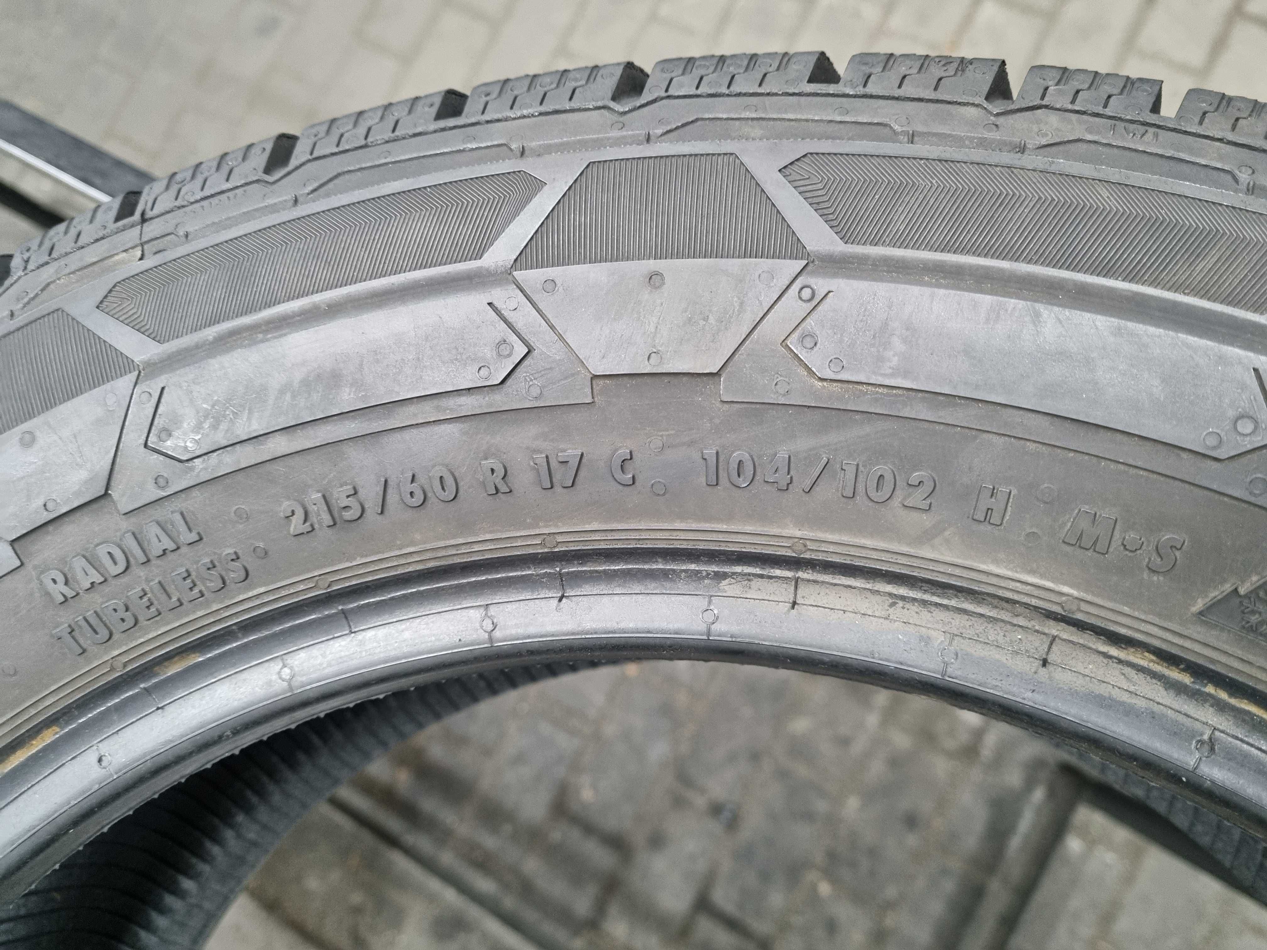 215/60/17C 104/102H Continental VanContactWinter D.2823