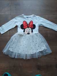 Nowa sukienka Minnie Mouse, r. 92