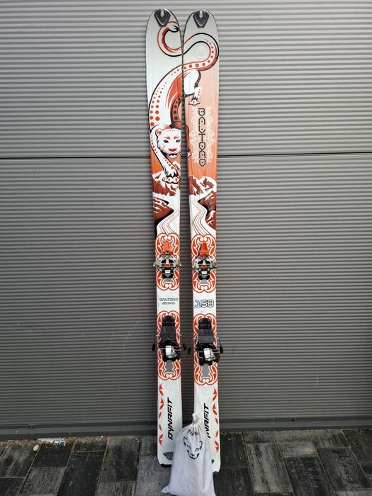 Zestaw set skiturowy używany Dynafit Baltoro 158 cm Wiązanie i foka