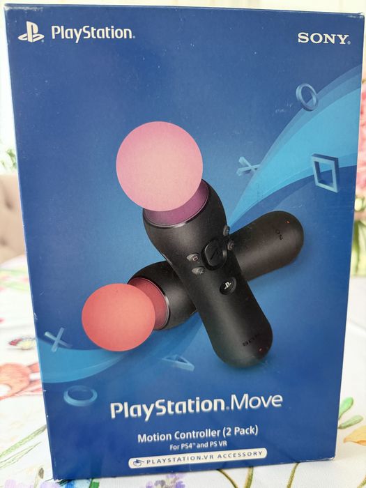 PS Move Motion Controller (2 Pack) for PS4 and PS VR