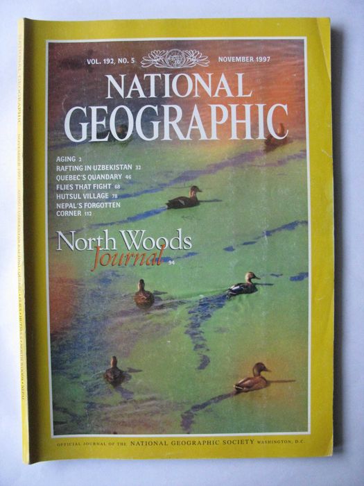 National Geographic nr 5 november 1997 po angielsku