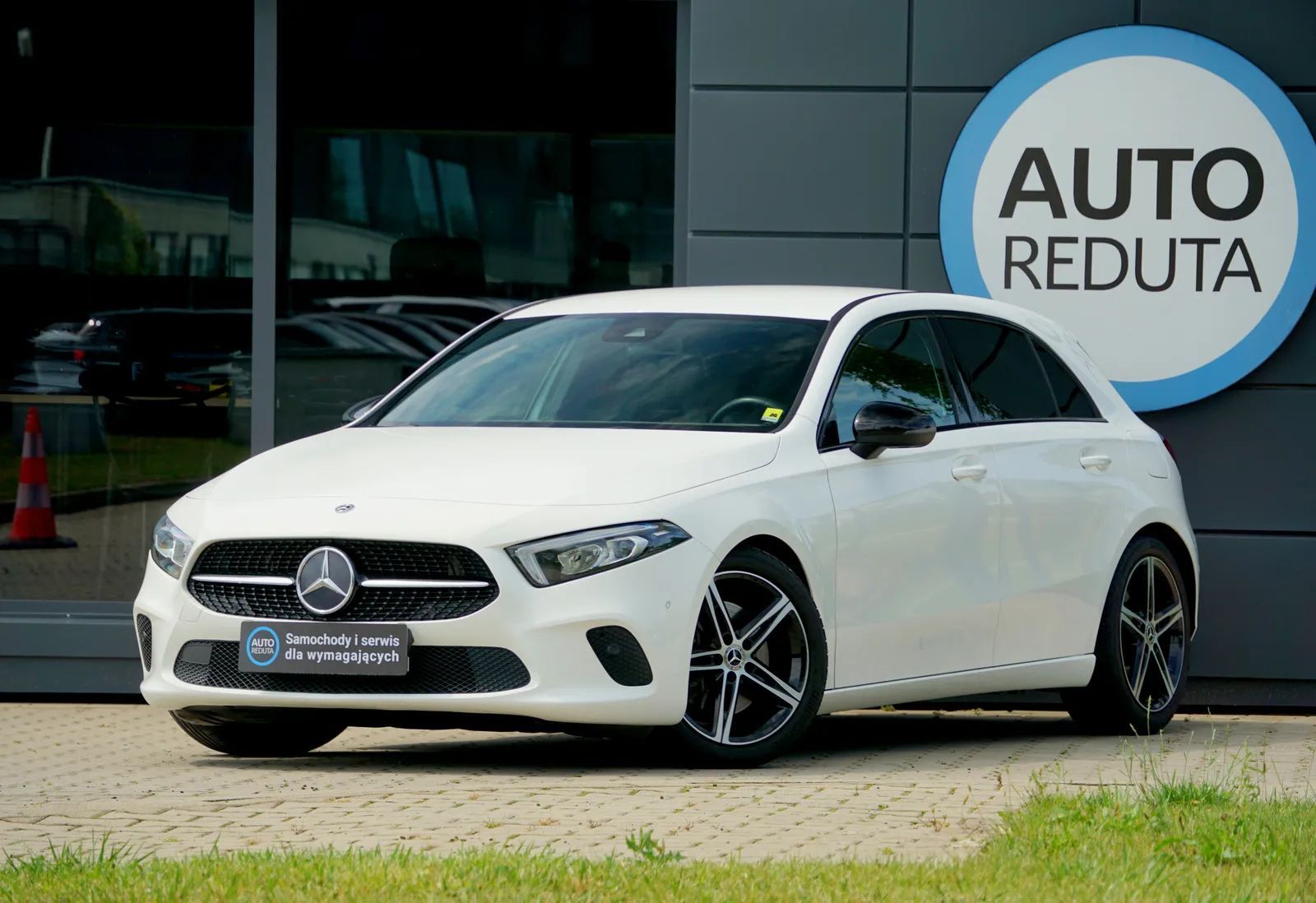 Mercedes-Benz Klasa A A250 Progressive 224KM PL/Serwisowany/Night/Skóra/Bezwyp/Rej2019/FV23