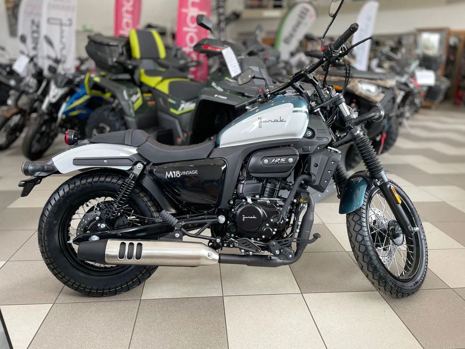 Junak M M18 Vintage ABS | Cruiser 125 cm³ | Nowy | Na kat. B | Gwarancja 24M