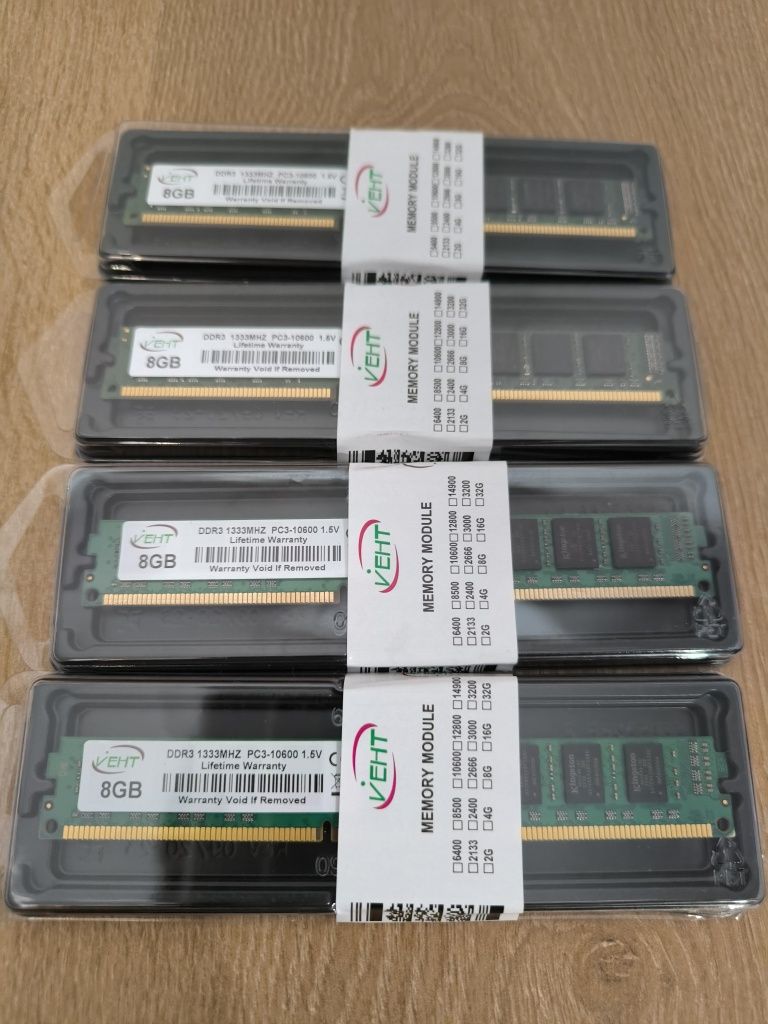 Vendo 32GB de Ram DDR3 a 1333Mhz