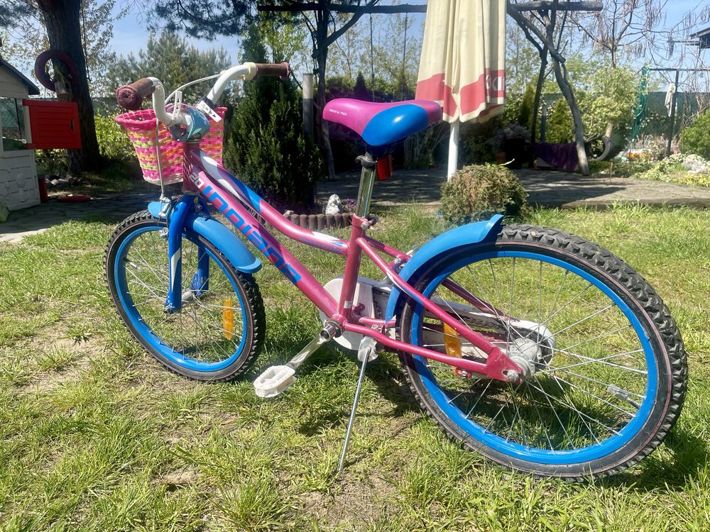 Rower dla dziewczynki 20” różowy