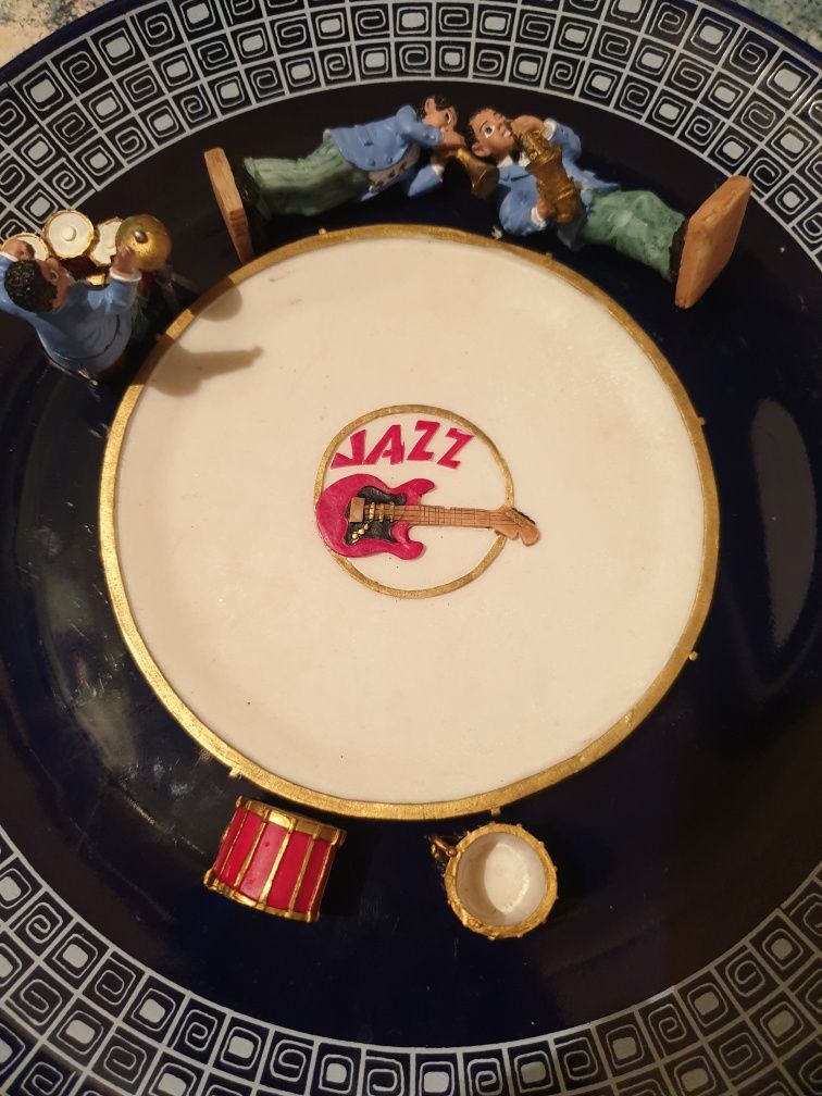 Figurines Jazz Collection Trumpet Player, Saxophone Player Drum Player