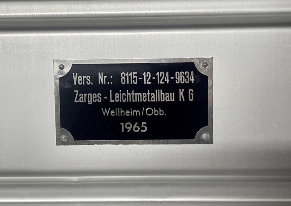 135L ZARGES aluminiowa składana skrzynia camper bus van loft design