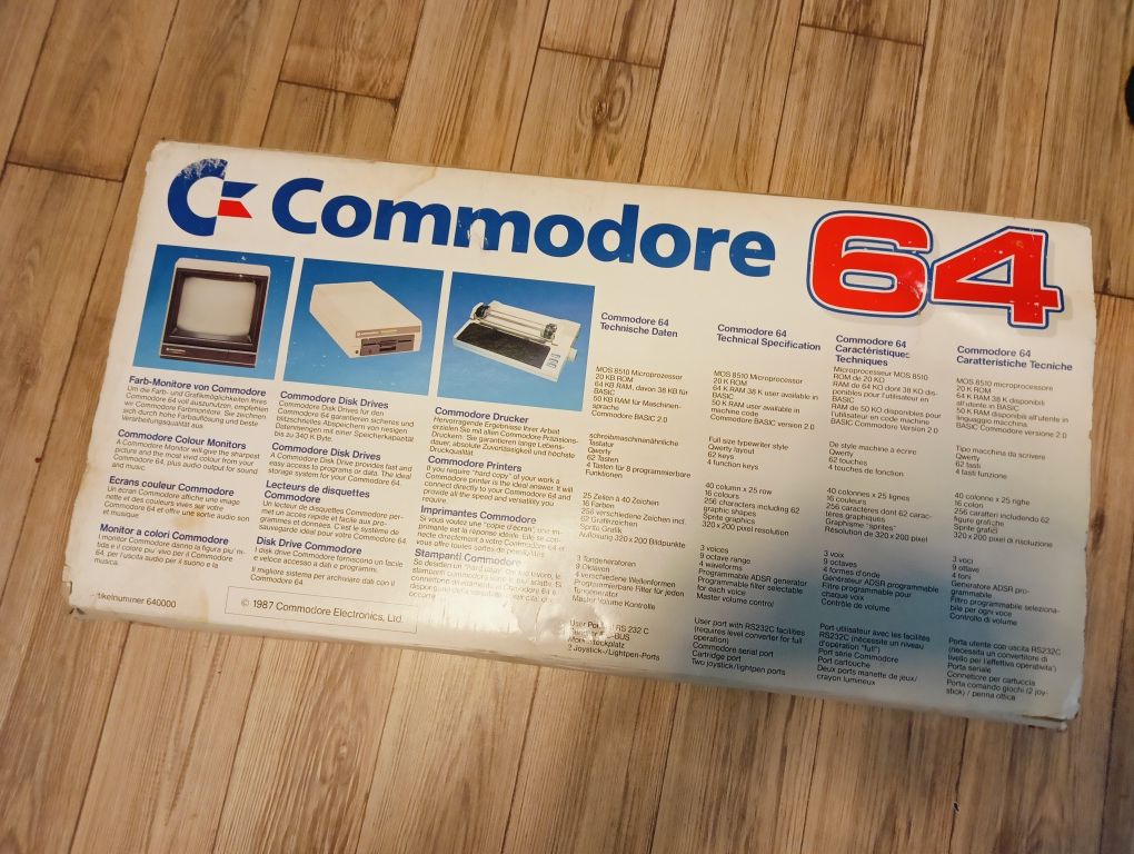 Commodore C 64 retro granie