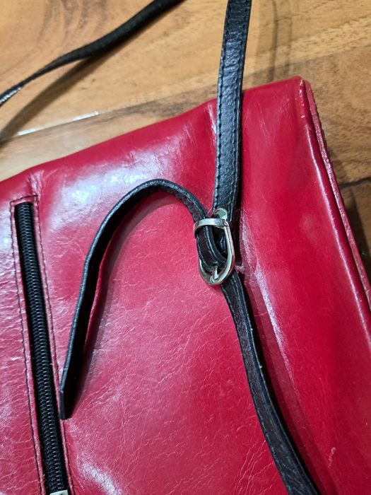 Torba listonoszka Vera Pelle skóra naturalna