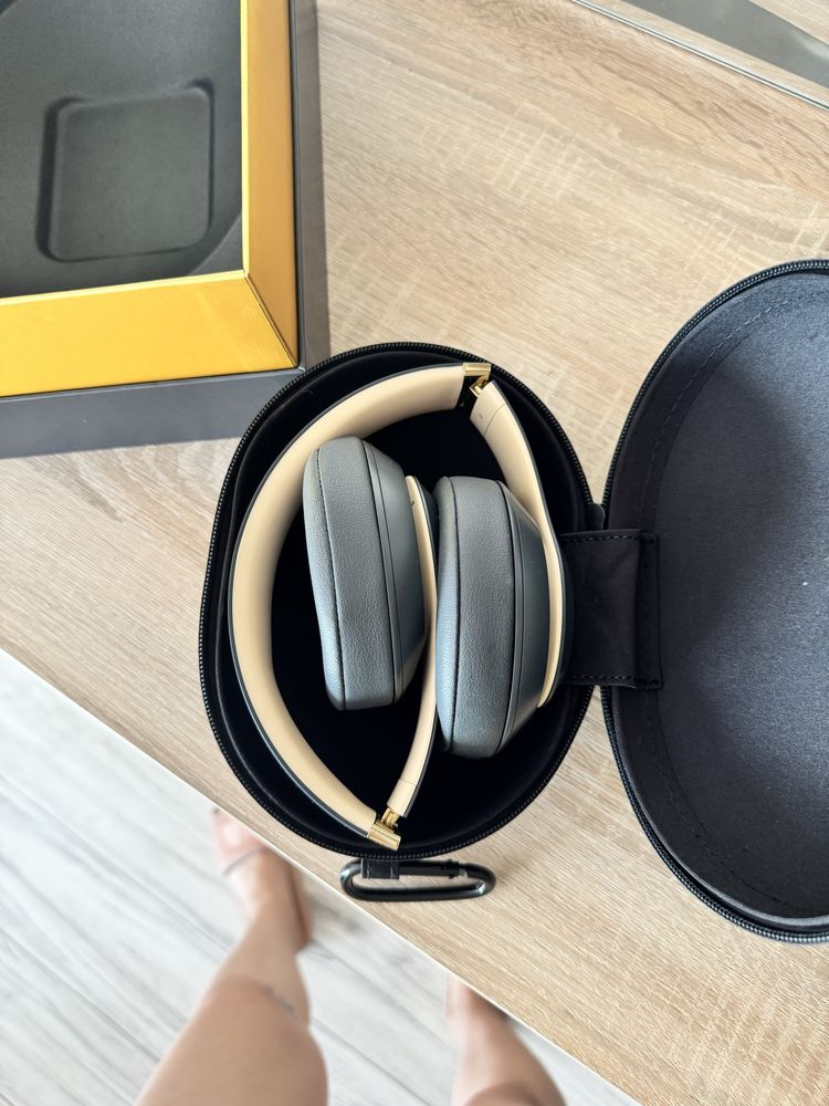 Sluchawki beats studio 3 wireless grey gold