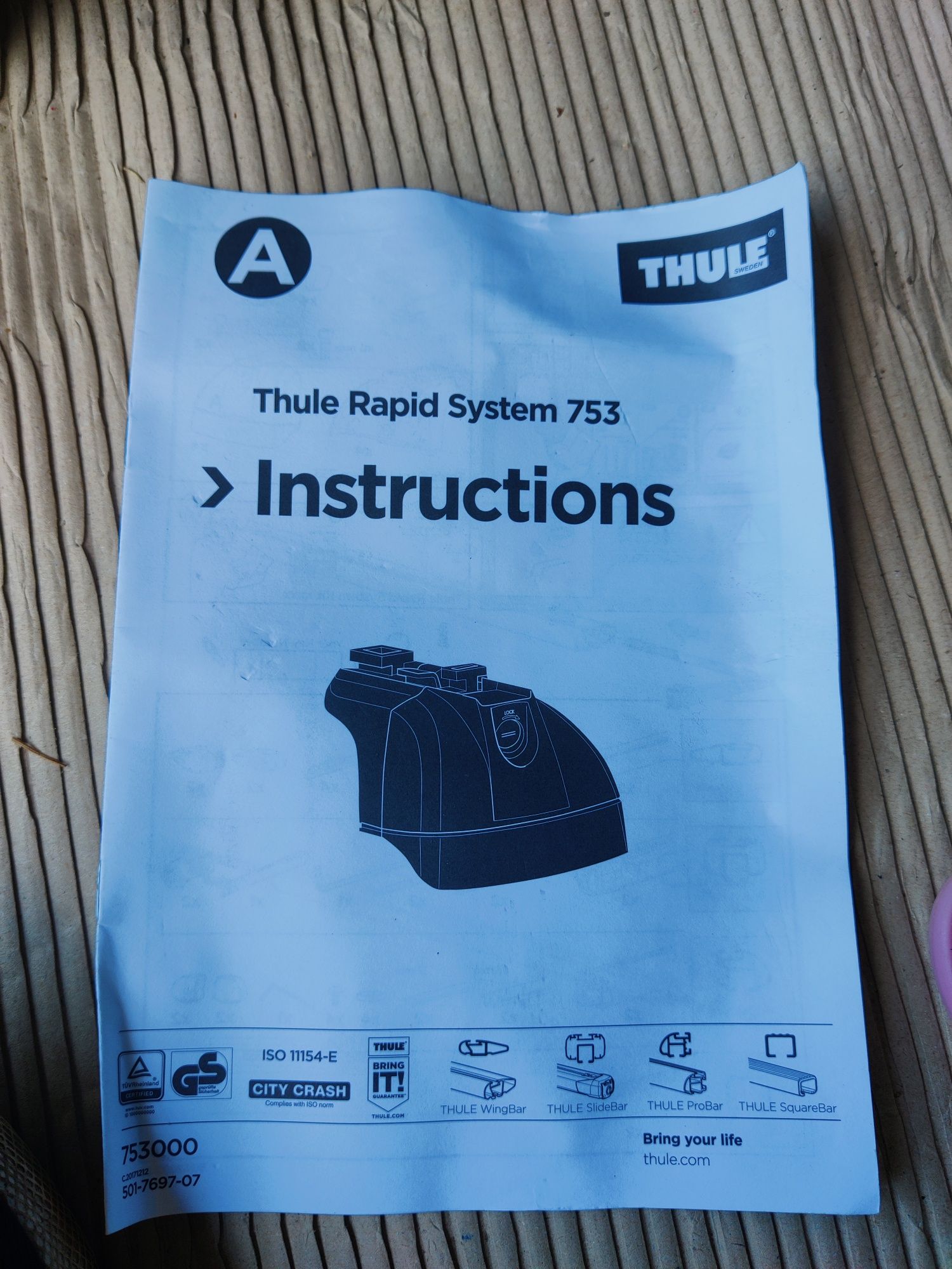 Thule Rapid system 753