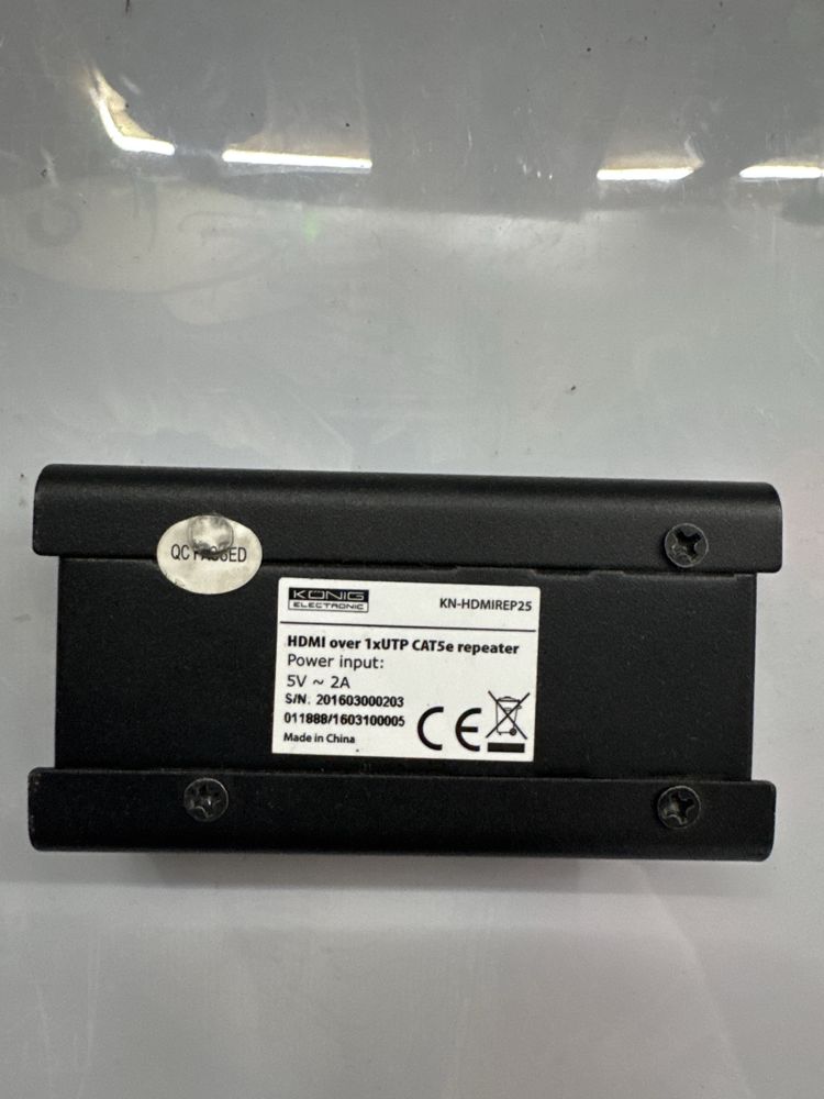 Receptor HDMI por cabo de rede (CAT5e) – König
