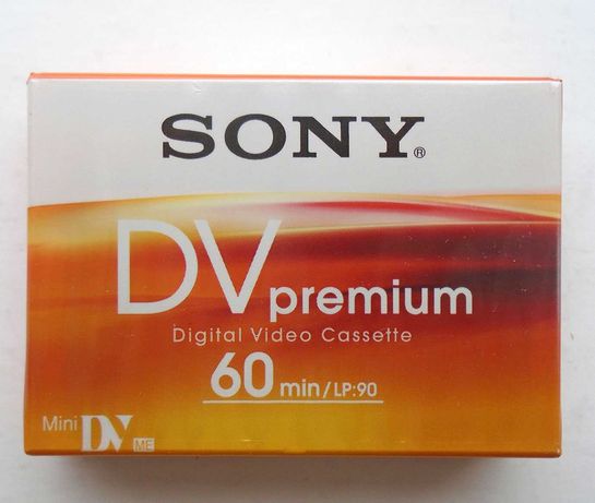 Видеокассета miniDV SONY DV premium 60 ( LP-90 )