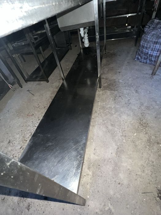 Столы, вытяжки, полки из нержавейки