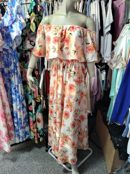 Hit! Sukienka hiszpanka w kwiaty