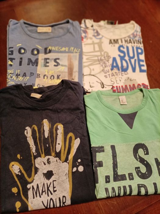 T shirts rapaz 9-10 anos